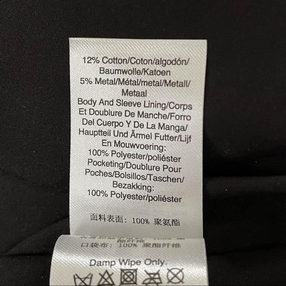 DKNY Faux-Leather Moto Jacket - Picture 8 of 8